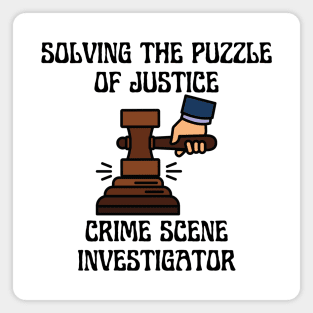 Crime Scene Investigator Magnet